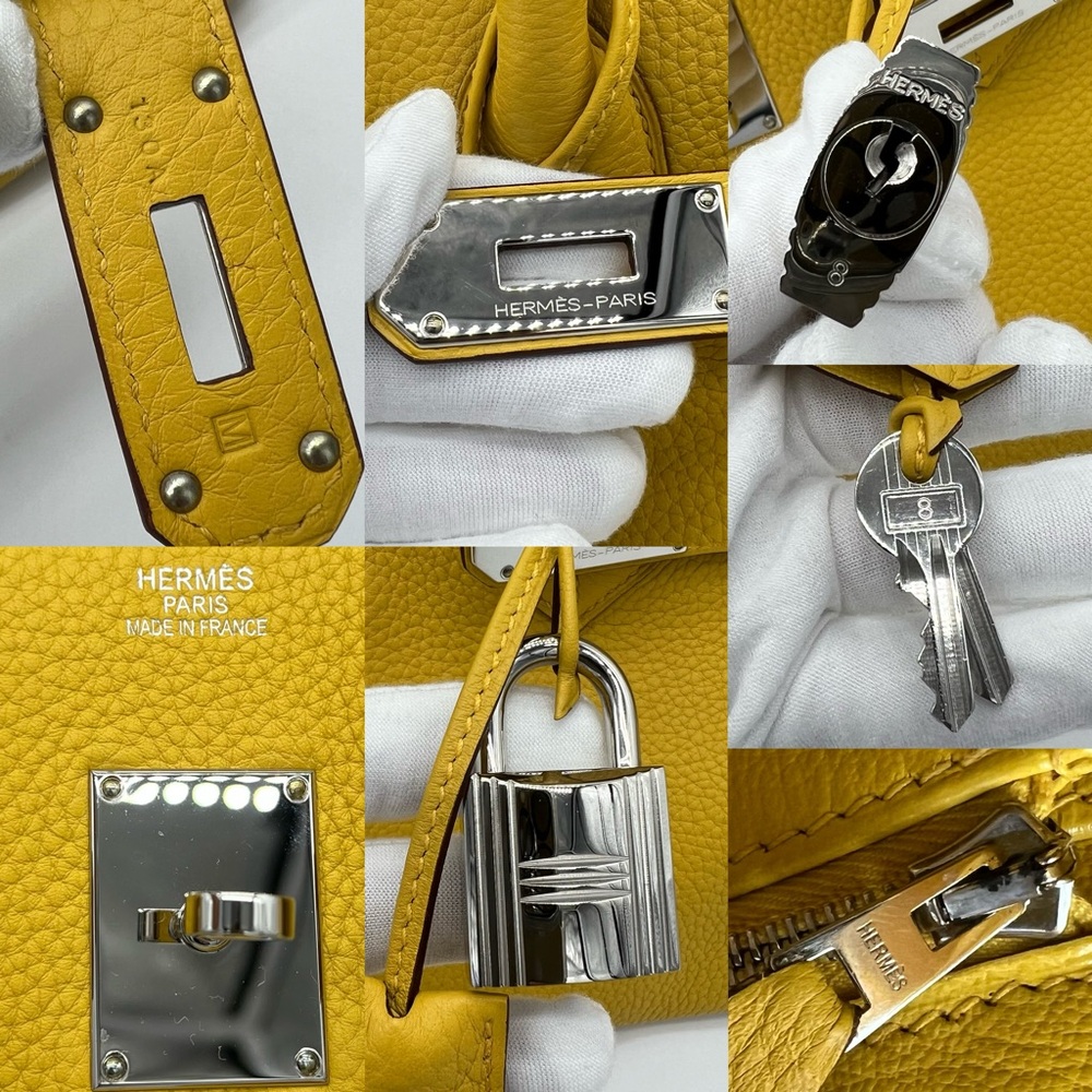 Authentic Hermes Clemence leather JPG birkin 42cm - Picture 12 of 15